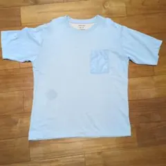 グローバルワーク Tシャツ　Мサイズ　ブルー　半袖