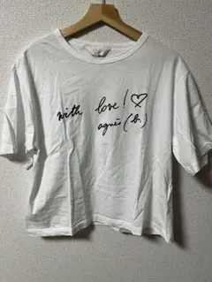 To b. by agnes b. ロゴプリント Tシャツ ホワイト 38のサムネイル