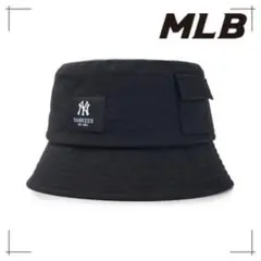 新品未使用 MLB公式ニューヨークヤンキースバケハ　バケットハット　M