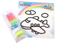 ふわふわマジックねんど　ひこうき