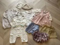 70〜80サイズ　春服小物セット+ファミリアのベビー靴下