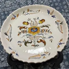 スペイン陶器 タラベラ焼き絵皿 LANSAMA工房 - メルカリ