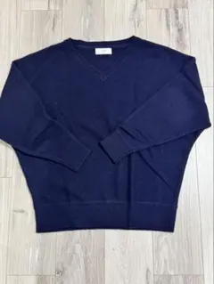 BAYCREW'S ネイビー Vネックセーター　SLOBE IENA