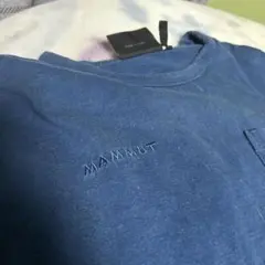 MAMMUT ポケット付きTシャツ ブルーのサムネイル
