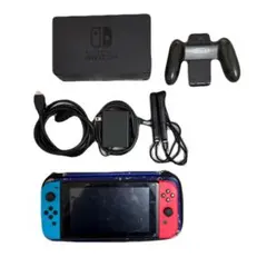 Nintendo Switch 本体 赤青ジョイコン フルセット 動作確認済み