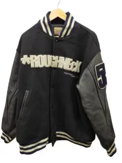 90s SUNSET STRIP ヴィンテージ 袖レザー×ウール スタジャン