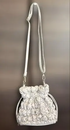 しまむら　イルソローレ　ショルダーバッグ　ベージュ