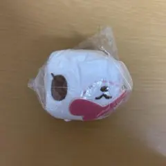 シュガーバニーズ　ガチャガチャ　ふわふわ巾着 しろうさ