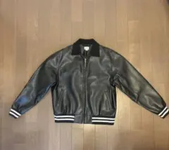 レザーブルゾン