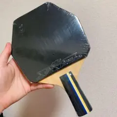 卓球　ラケット　六角形　インナーカーボン　両面　裏ソフト　ラバー　中ペン　Cs