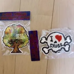 【送料込★新品未使用】B-SIDE LABEL フェルトバッジ 2個セット