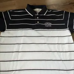 CUTTER & BUCK ポロシャツ ボーダー Lサイズのサムネイル