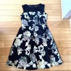 【美品】グレースコンチネンタル　膝丈ワンピース　結婚式　謝恩会