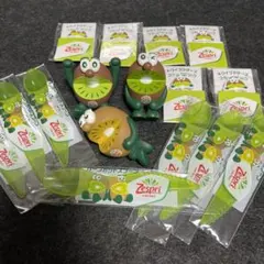 ゼスプリ　キウイブラザーズ　フィギュア　セット　まとめ売り　スプーン　ピック