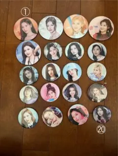 TWICE サナ　缶バッチ　バラ可