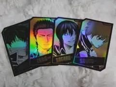 銀魂 ホロカードコレクション第1弾 沖田総悟 山崎退 土方十四郎 近藤勇 新撰組