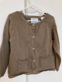 ZARA キッズ　カーディガン 92cm 90cm ブラウン　茶色