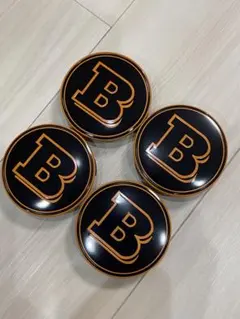 ベンツ 純正品 BRABUS ロゴ ホイール エアーバルブ キャップ 全車種 