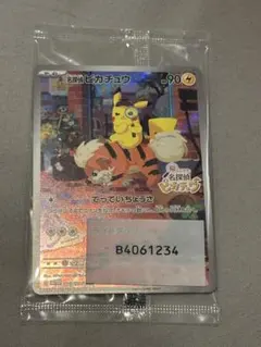 新品未使用名探偵ピカチュウプロモカード