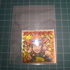 ワンピースマンチョコ　エース　シール