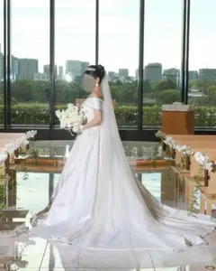 ウェディングベール(一度使用、3m)