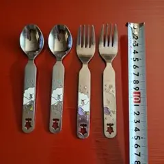 ✨Sanrio リトルツインスターズ　スプーンフォーク　2セット　昭和レトロ