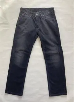 Lee リー LM0801 コーデュロイ フェード ブラック 日本製