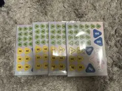 ホロカ　オフィシャルマーカー&シートセット×4