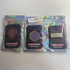 GeoGuessr ACCESSORIES PINS 3種類