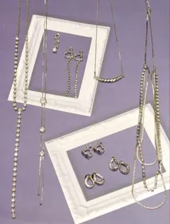 ♥レトロ ヴィンテージ アクセサリー ネックレス イヤリング セット♥