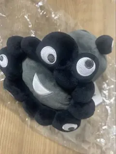 黒ミャクミャク ぬいぐるみ 這い型 S