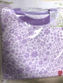 UNIQLO 花柄長袖パジャマ 90