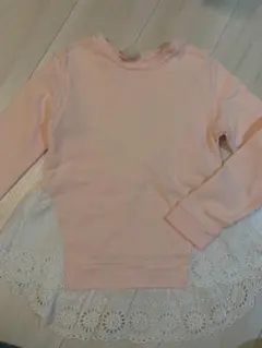 プティマイン☆レース切替チュニック　130