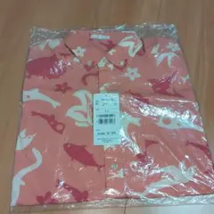 【798】新品タグ付き　ハニーズ アロハ風シャツ SS ピンクのサムネイル