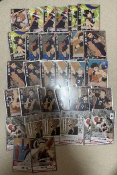 ハイキュー!! トレーディングカード まとめ売り - メルカリ