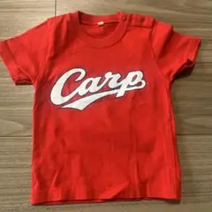 カープ　Ｔシャツ　ユニフォーム ベビー90サイズ 鈴木 51 綿100%