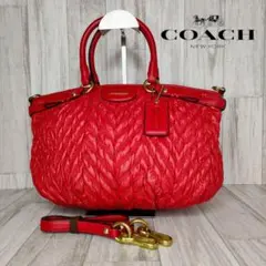 40 COACH コーチ　2WAY ハンドバッグ　ショルダーバッグ