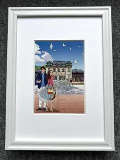 わたせせいぞう Tokyo Station 遠距離恋愛 版画 - メルカリ