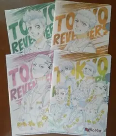 東京リベンジャーズ　Ａ5クリアファイルセット　龍宮寺堅　ノート