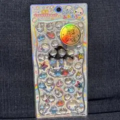 【正規品】 ぷくぷくあわわちゃん 光るジュエル プチドロップ ステッカー