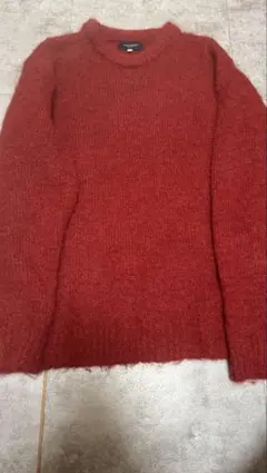 ニット　レッド