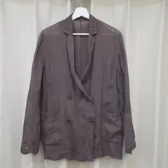 ラミーシャツジャケット ブラウンのサムネイル
