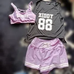 ZIDDY 88プリント セパレート水着セット