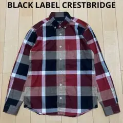 BLACK LABEL CRESTBRIDGE 長袖シャツ　チェック　サイズ2