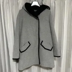 miumannＨ　パイピングフード付きコート