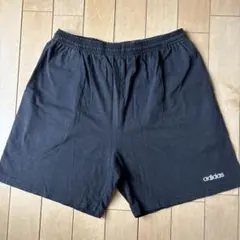 【USA製】80's adidas アディダス ショートパンツ ブラック