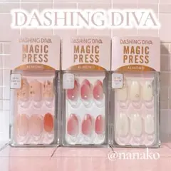 DASHINGDIVA ダッシングディバ　マジックプレス　アーモンド型３点セット