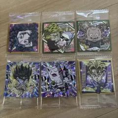 ジョジョの奇妙な冒険 ホログラムシール 6枚セット