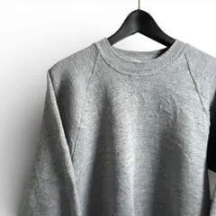 90s USA製 JERZEES 無地 グレー スウェット M E25