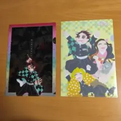 鬼滅の刃 クリアファイル2枚セット